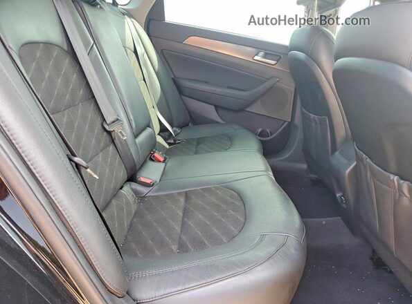 5NPE34AF6HH451116 2017 HYUNDAI SONATA Black Widok tylnych siedzeń