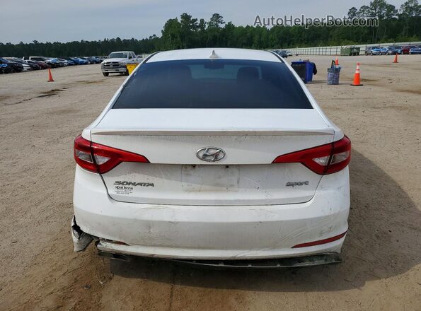 5NPE34AF6HH461290 2017 HYUNDAI SONATA White Widok z tyłu