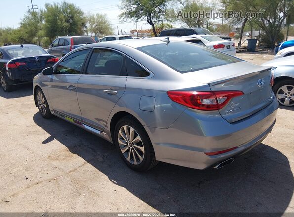 5NPE34AF6HH478123 2017 HYUNDAI SONATA Silver Rear left