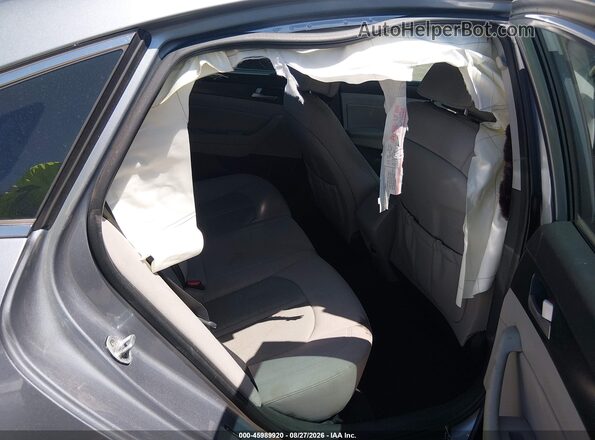 5NPE34AF6HH478123 2017 HYUNDAI SONATA Silver VIN sticker view