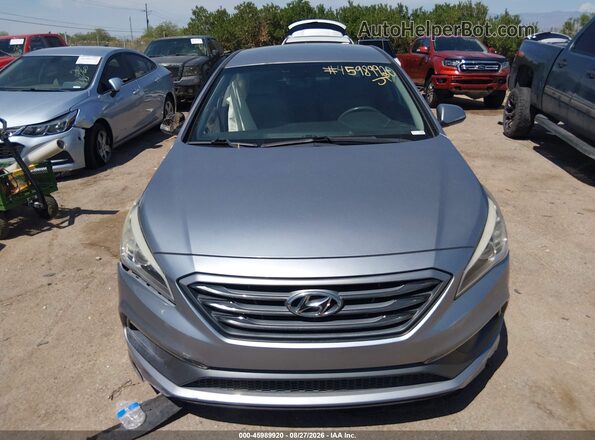 5NPE34AF6HH478123 2017 HYUNDAI SONATA Silver Rear interior view