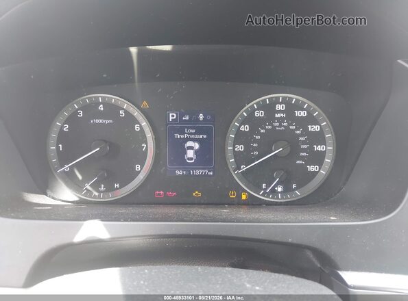 5NPE34AF6HH506194 2017 HYUNDAI SONATA Blue Widok tylnych siedzeń