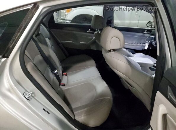 5NPE34AF6HH584023 2017 HYUNDAI SONATA Серебряный Вид задних сидений