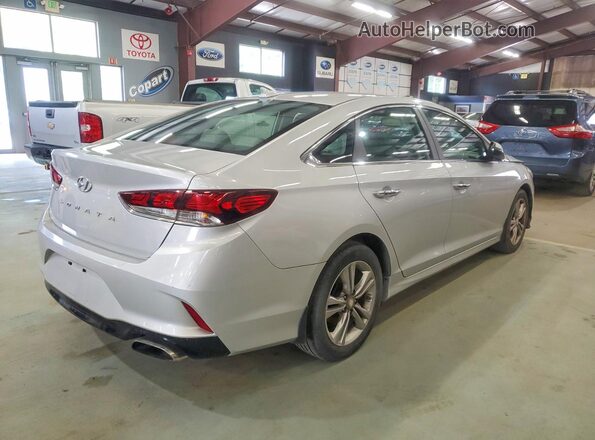 5NPE34AF6JH627250 2018 HYUNDAI SONATA Silver Հետևի աջ