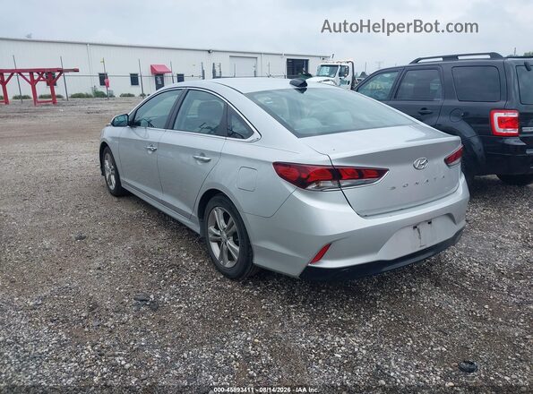 5NPE34AF6JH632982 2018 HYUNDAI SONATA Silver Tył lewy