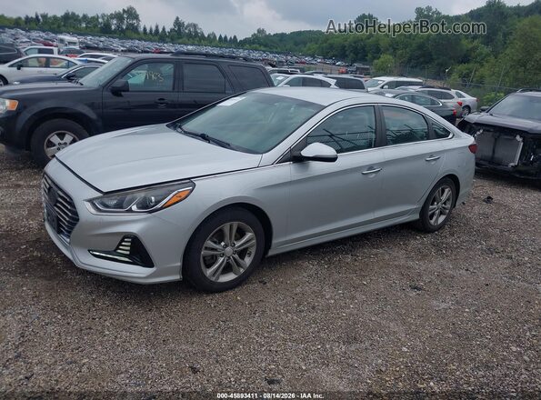 5NPE34AF6JH632982 2018 HYUNDAI SONATA Silver Widok wnętrza 360 stopni
