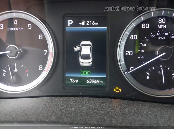 5NPE34AF6JH632982 2018 HYUNDAI SONATA Silver 