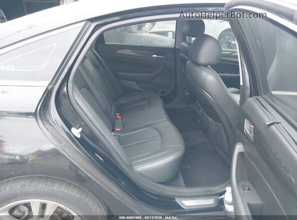 5NPE34AF6JH663858 2018 HYUNDAI SONATA Gray VIN კოდის სტიკერის ხედი
