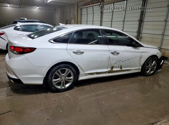 5NPE34AF6JH673242 2018 HYUNDAI SONATA White Tył prawy