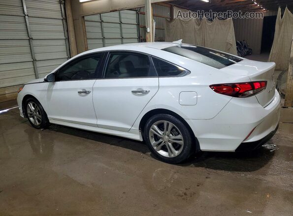 5NPE34AF6JH673242 2018 HYUNDAI SONATA White Tył lewy