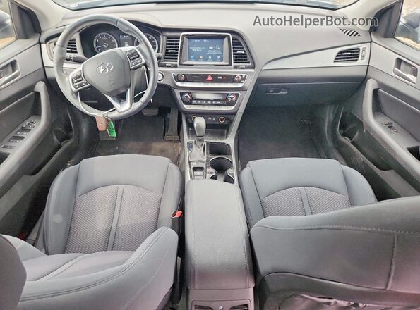 5NPE34AF6JH720396 2018 HYUNDAI SONATA Gray Dashboard view