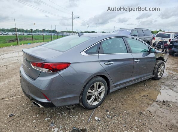 5NPE34AF6JH720396 2018 HYUNDAI SONATA Gray Rear right