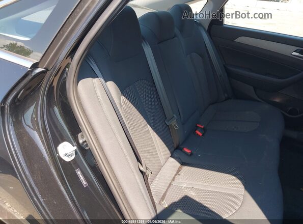 5NPE34AF6KH752329 2019 HYUNDAI SONATA Black Widok naklejki z numerem VIN