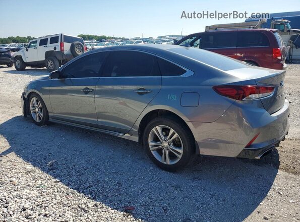 5NPE34AF6KH765971 2019 HYUNDAI SONATA Gray Rear left