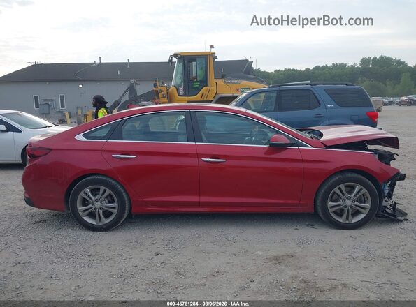 5NPE34AF6KH816966 2019 HYUNDAI SONATA Red 360 interior view