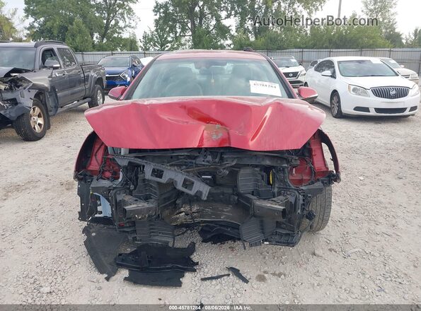 5NPE34AF6KH816966 2019 HYUNDAI SONATA Red Front view