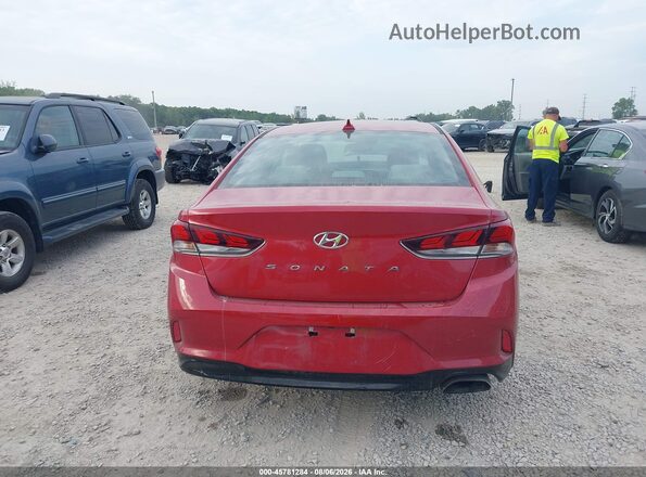 5NPE34AF6KH816966 2019 HYUNDAI SONATA Red 