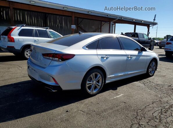 5NPE34AF6KH818586 2019 HYUNDAI SONATA Silver Rear right