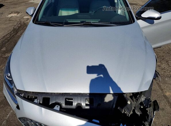 5NPE34AF6KH818586 2019 HYUNDAI SONATA Silver Rear interior view