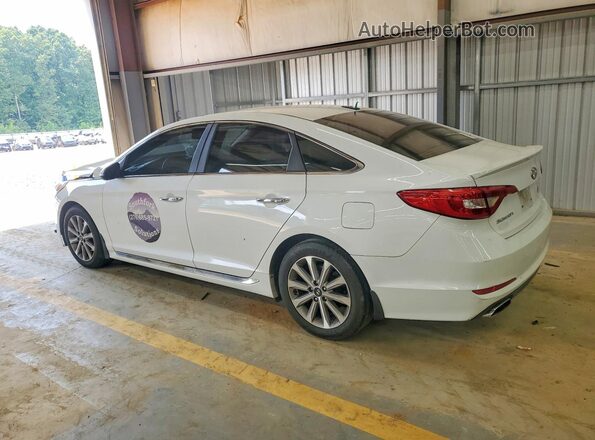 5NPE34AF7GH298552 2016 HYUNDAI SONATA Белый Задняя левая четверть