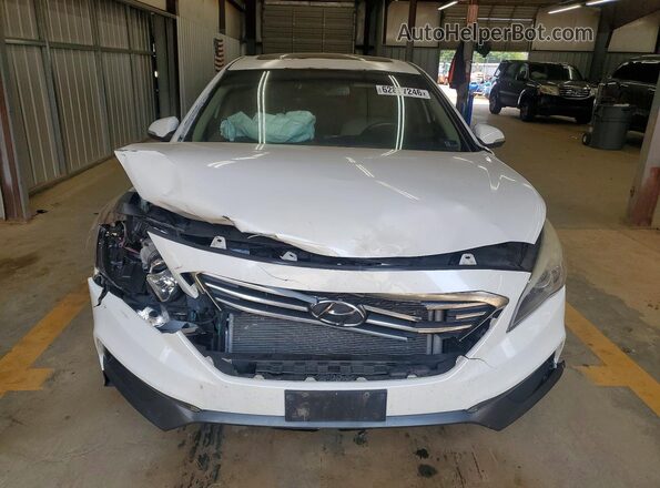 5NPE34AF7GH298552 2016 HYUNDAI SONATA Белый Вид спереди