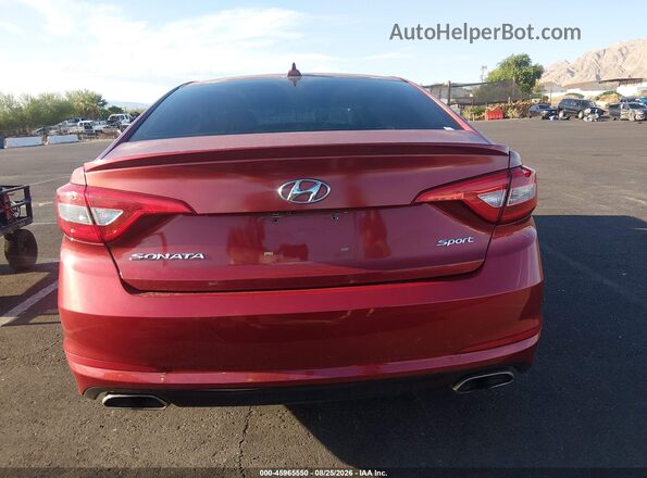 5NPE34AF7GH330447 2016 HYUNDAI SONATA Красный 