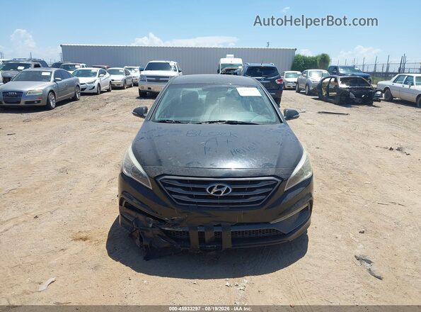 5NPE34AF7GH357311 2016 HYUNDAI SONATA Black Սարքավորումների վահանակի տեսք