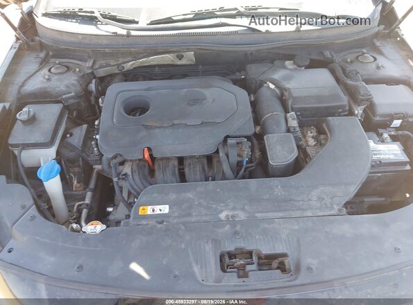 5NPE34AF7GH357311 2016 HYUNDAI SONATA Black Հետևի տեսք