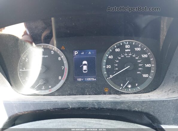5NPE34AF7GH357311 2016 HYUNDAI SONATA Black Հետևի նստատեղերի տեսք