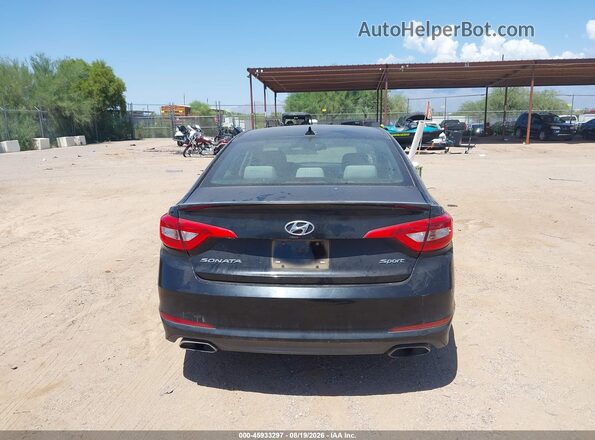5NPE34AF7GH357311 2016 HYUNDAI SONATA Black 