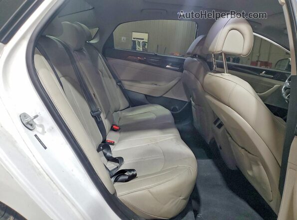 5NPE34AF7GH427647 2016 HYUNDAI SONATA White Widok tylnych siedzeń