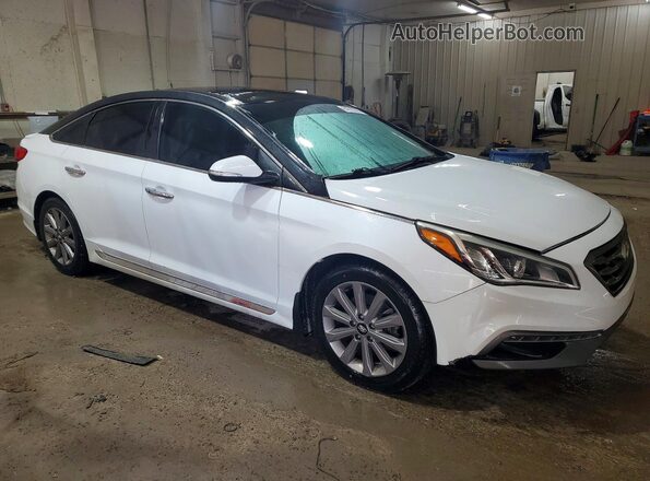 5NPE34AF7GH427647 2016 HYUNDAI SONATA White Przód prawy