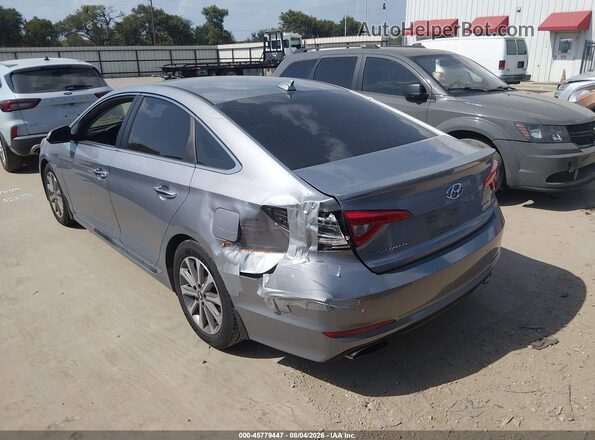 5NPE34AF7HH458950 2017 HYUNDAI SONATA Gray Tył lewy
