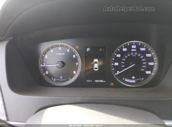 5NPE34AF7HH458950 2017 HYUNDAI SONATA Gray Widok tylnych siedzeń