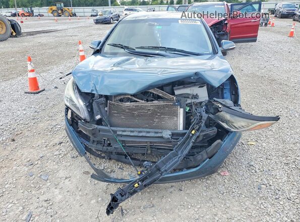 5NPE34AF7HH477479 2017 HYUNDAI SONATA Blue Front view