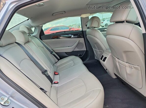 5NPE34AF7HH516930 2017 HYUNDAI SONATA Серебряный Вид задних сидений