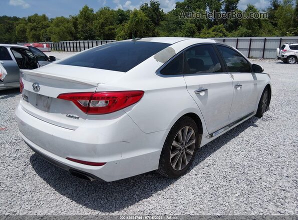 5NPE34AF7HH522548 2017 HYUNDAI SONATA White Trasero derecho