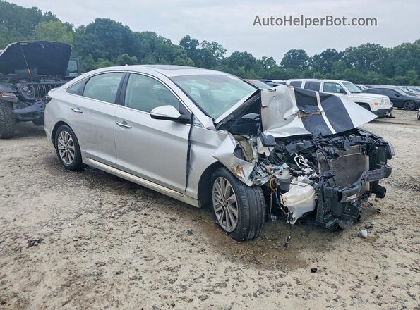 5NPE34AF7HH542833 2017 HYUNDAI SONATA Silver Przód prawy