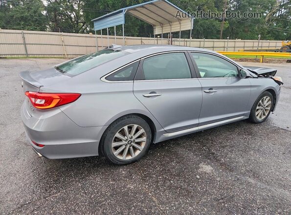 5NPE34AF7HH548552 2017 HYUNDAI SONATA Серебряный Задняя правая четверть