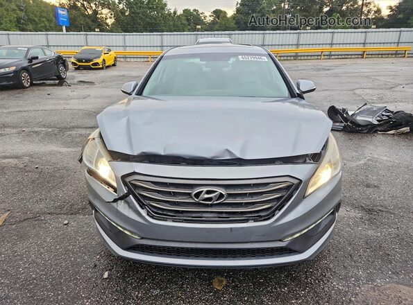 5NPE34AF7HH548552 2017 HYUNDAI SONATA Серебряный Вид спереди
