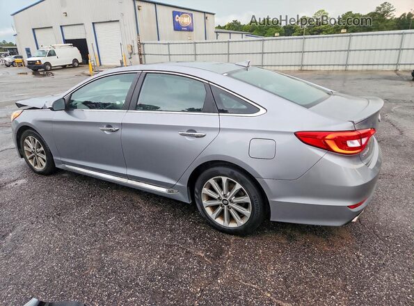5NPE34AF7HH548552 2017 HYUNDAI SONATA Серебряный Задняя левая четверть