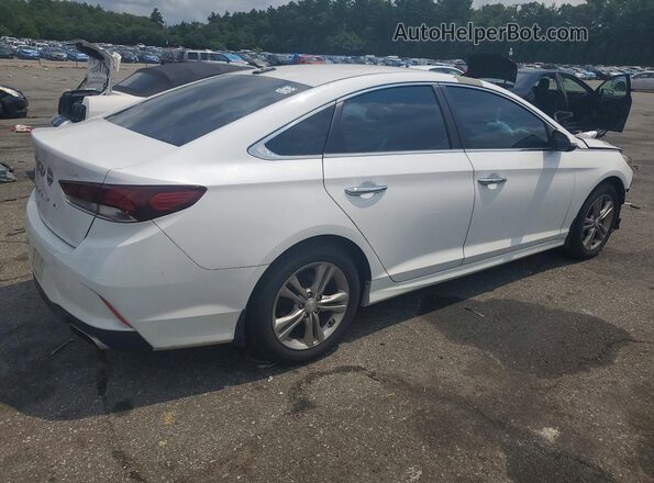 5NPE34AF7JH646194 2018 HYUNDAI SONATA White Tył prawy