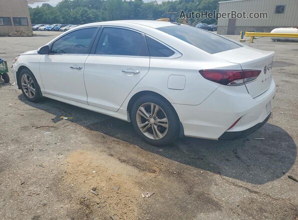 5NPE34AF7JH646194 2018 HYUNDAI SONATA White Tył lewy