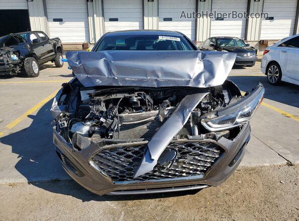 5NPE34AF7JH672827 2018 HYUNDAI SONATA Gray Vista frontal