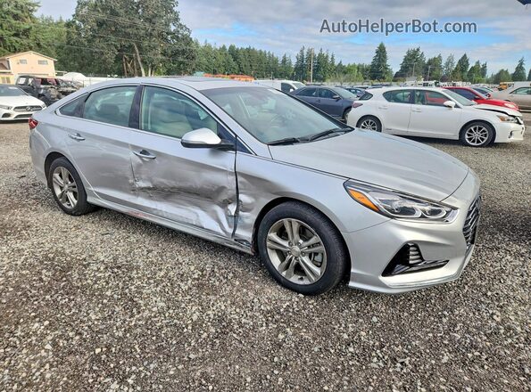 5NPE34AF7JH683424 2018 HYUNDAI SONATA Silver Передня права чверть