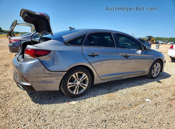 5NPE34AF7JH685027 2018 HYUNDAI SONATA Gray Trasero derecho