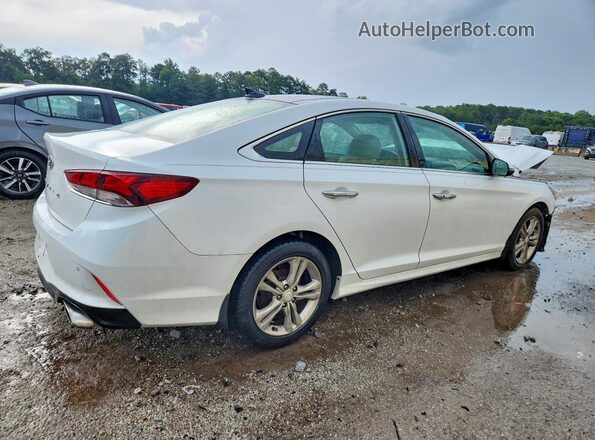 5NPE34AF7JH722786 2018 HYUNDAI SONATA Белый Задняя правая четверть