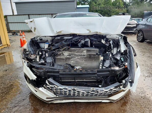 5NPE34AF7JH722786 2018 HYUNDAI SONATA Белый Вид спереди