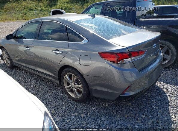 5NPE34AF7KH729545 2019 HYUNDAI SONATA Gray Задня ліва чверть