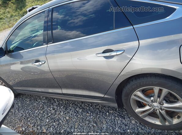 5NPE34AF7KH729545 2019 HYUNDAI SONATA Gray Панорамний вид салону 360°